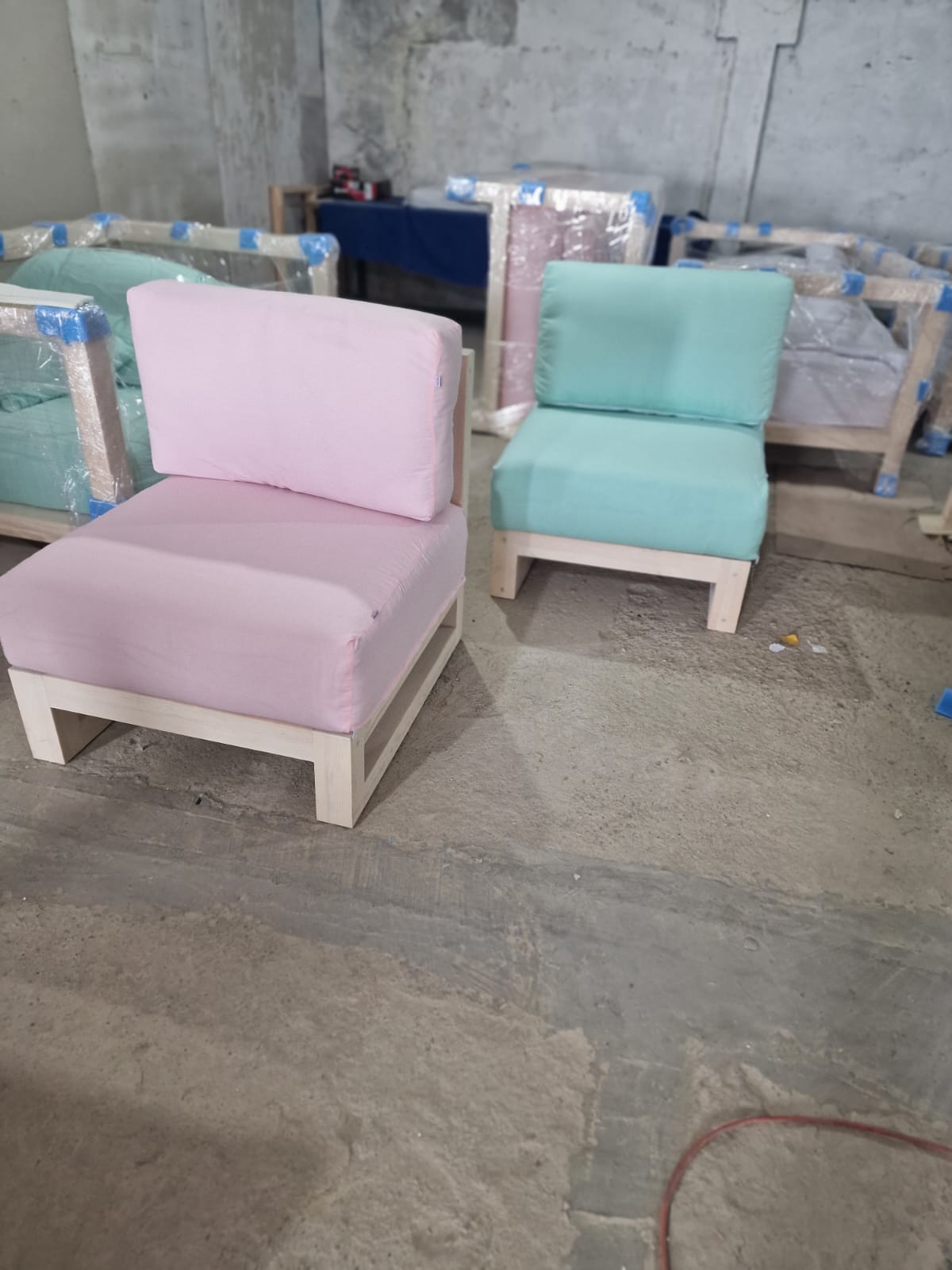 Fotoliu din lemn Triplustratificat